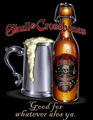 (image for) Skull & Crossbones Pub Ale Shirt