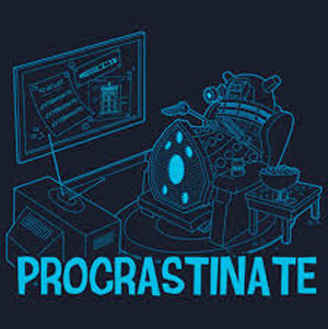 (image for) Procrastinate Dalek T-Shirt