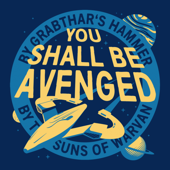 (image for) You Shall Be Avenged T-Shirt - Click Image to Close