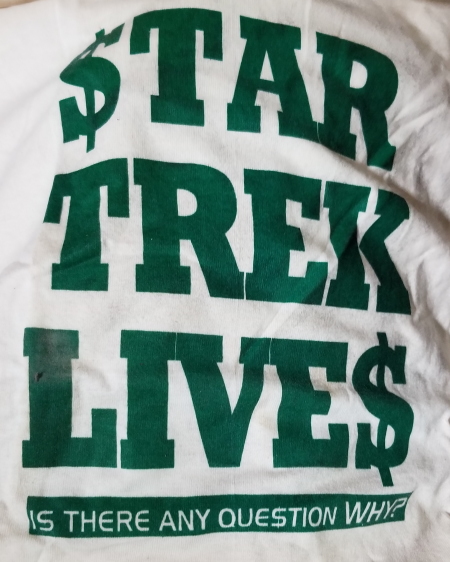 (image for) $tar Trek Lives T-Shirt - Click Image to Close