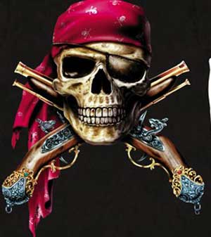 (image for) Skull & Muskets Shirt - Click Image to Close
