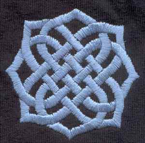 (image for) Embroidered Hope Knot Polo - Click Image to Close