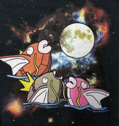 (image for) 3 MagiKarp Moon Shirt