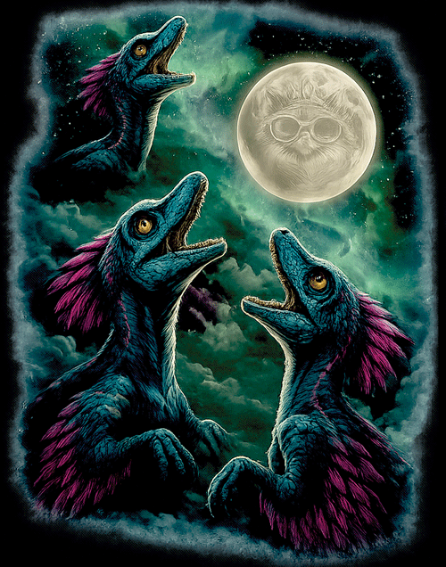 (image for) Three Mongo Moon T-Shirt