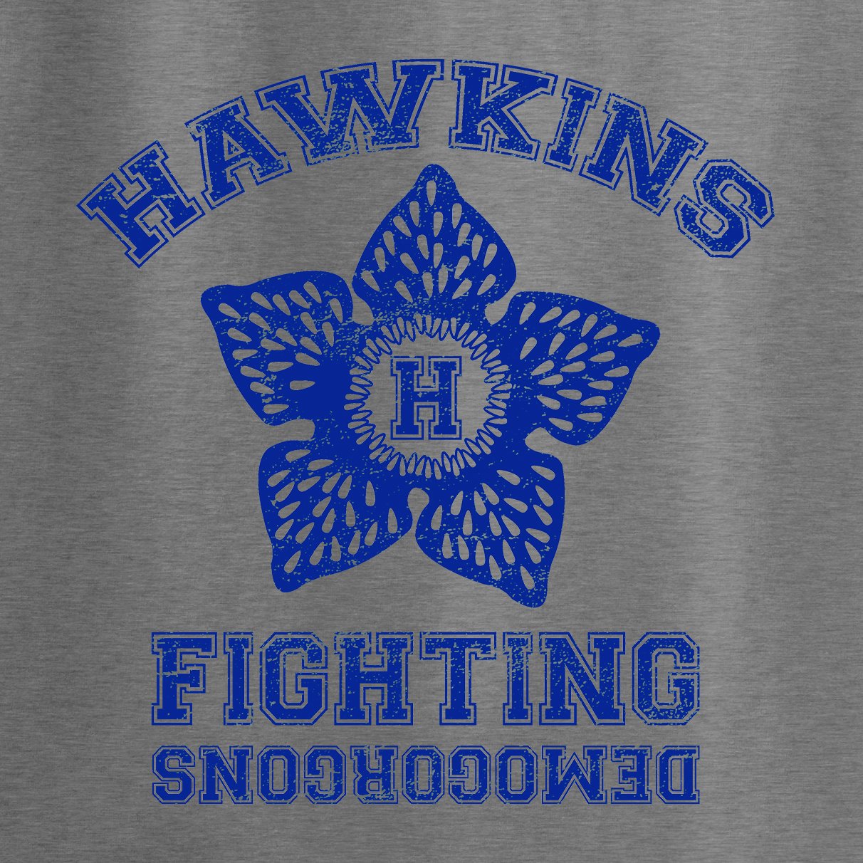 (image for) Hawkins Fighting Demogorgons - Click Image to Close
