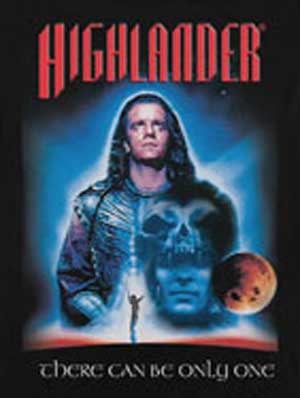 (image for) Highlander Movie Poster Shirt - Click Image to Close
