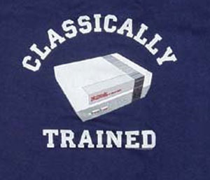(image for) Classically Trained Nintendo Shirt