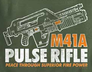 (image for) M41A Pulse Rifle T-Shirt