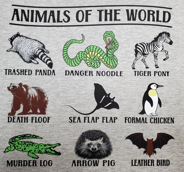 (image for) Animals of the World T-Shirt