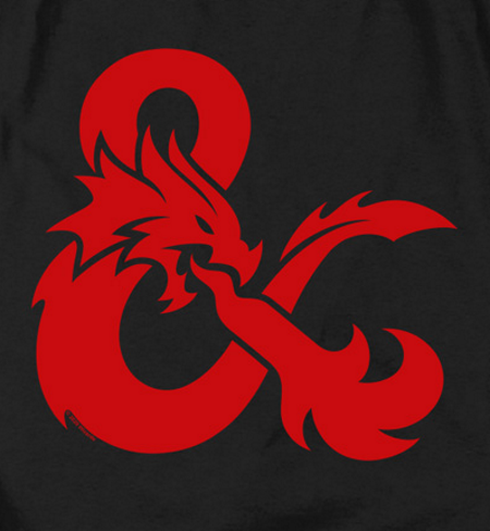 (image for) Ampersand D&D™ Logo T-Shirt - Click Image to Close