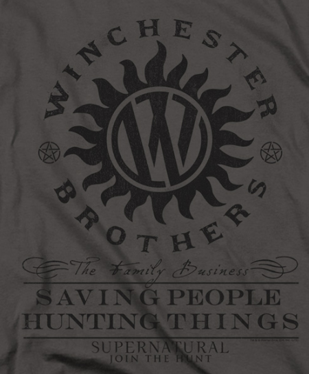 (image for) Supernatural Winchester Anti-Possession T-Shirt - Click Image to Close