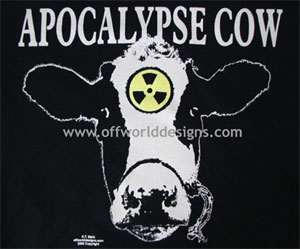 (image for) Apocalyptic Cow Shirt - Click Image to Close