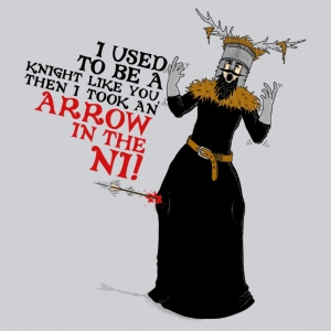 (image for) Arrow to the Ni T-Shirt - Click Image to Close