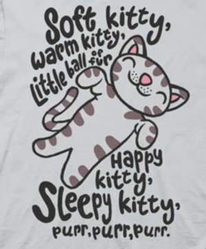 (image for) Soft Kitty Big Bang Theory T-Shirt - Click Image to Close