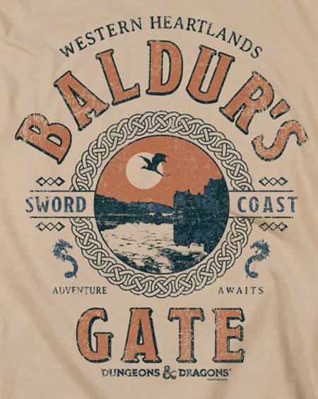 (image for) Baldur's Gate D&D™ T-Shirt - Click Image to Close