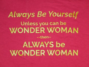 (image for) Be Wonder T-Shirt - Click Image to Close