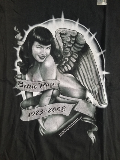 (image for) Bettie Page Angel T-Shirt