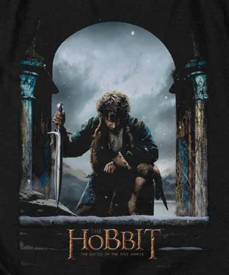 (image for) Bilbo Poster T-Shirt - Click Image to Close