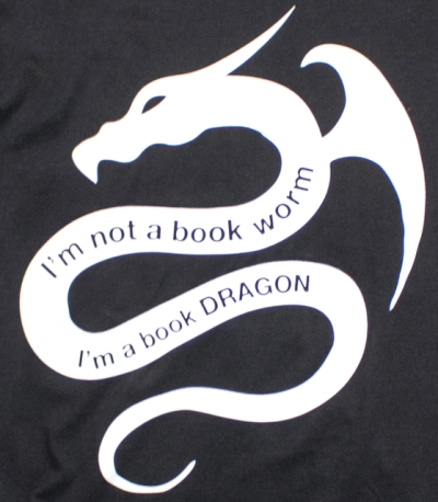 (image for) Book Dragon T-Shirt - Click Image to Close