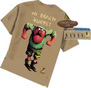 (image for) My Brain Hurts Monty Python Shirt - Click Image to Close