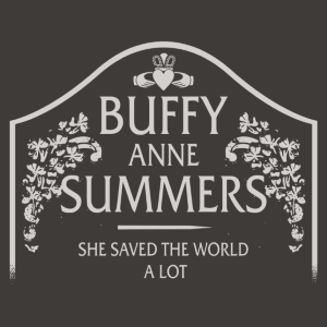 (image for) Buffy Summers Gravestone T-Shirt - Click Image to Close
