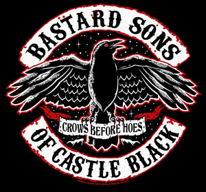 (image for) Bastard Sons of Castle Black T-Shirt - Click Image to Close