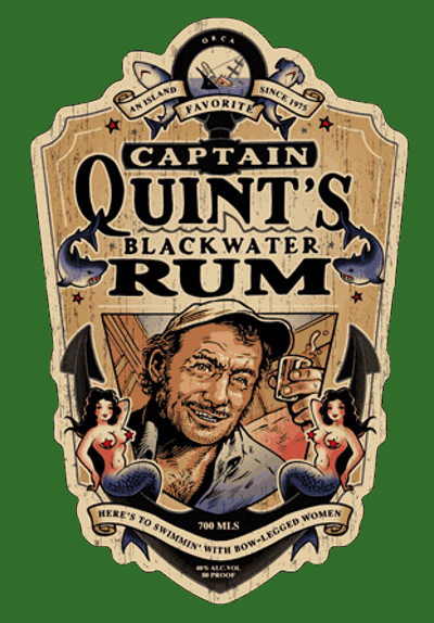 (image for) Captain Quint's Blackwater Rum T-Shirt - Click Image to Close