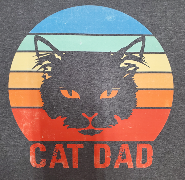(image for) Cat Dad T-Shirt