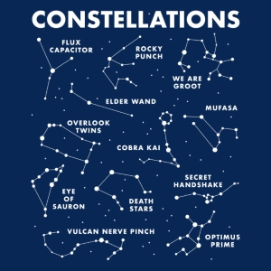 (image for) Constellations T-Shirt - Click Image to Close