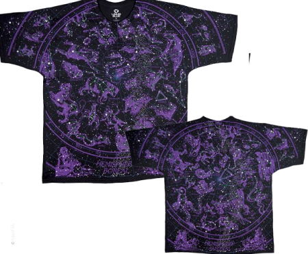 (image for) Constellations All Over T-Shirt - Click Image to Close