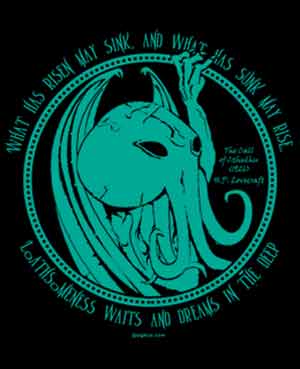 (image for) Cthulhu Risen Shirt - Click Image to Close