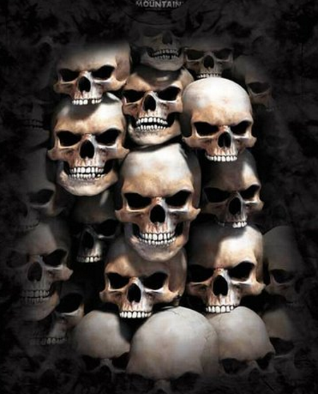 Breakthrough Skull - T-shirt tête de mort - Skulbone