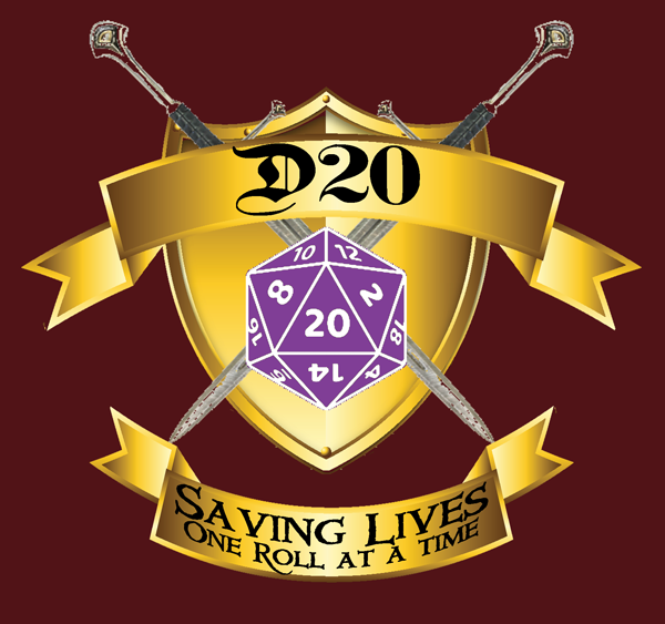 D20 Saving Lives One Roll at a Time (image for) D20 Saving Lives One Roll at a Time