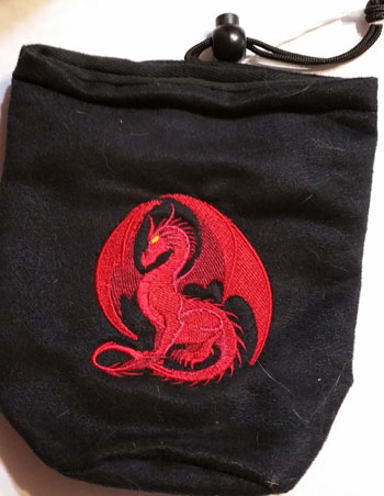 (image for) Dragon Dice Bag Red