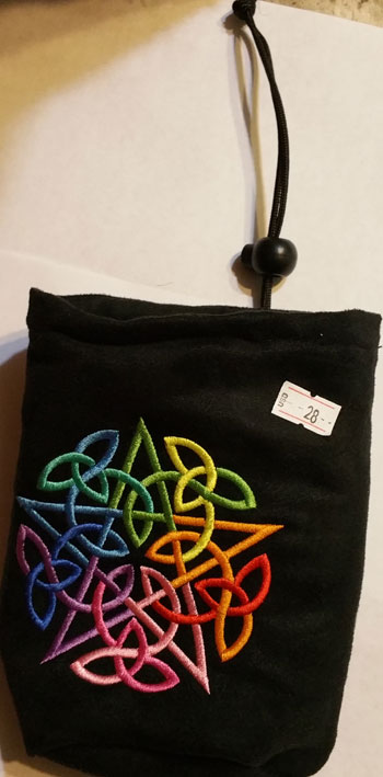 (image for) Rainbow Star Dice Bag - Click Image to Close