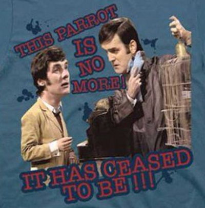 (image for) Dead Parrot T-Shirt - Click Image to Close