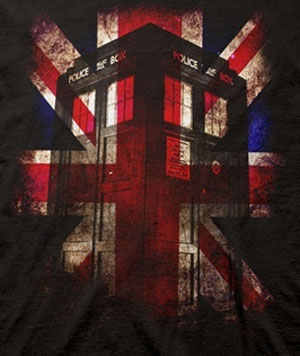 (image for) Union Jack T.A.R.D.I.S. T-Shirt - Click Image to Close