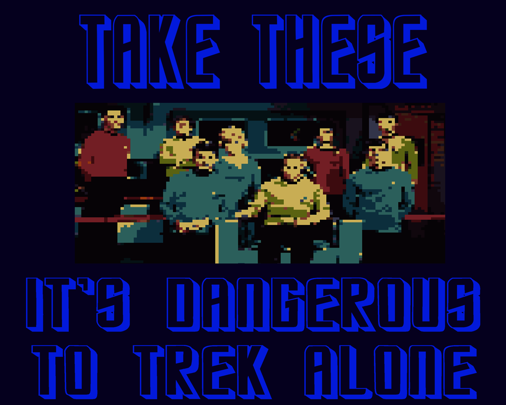 Star Trek OG Crew Dangerous to Go T-Shirt (image for) Star Trek OG Crew Dangerous to Go T-Shirt