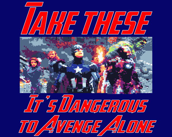 (image for) Avengers Dangerous to Go T-Shirt
