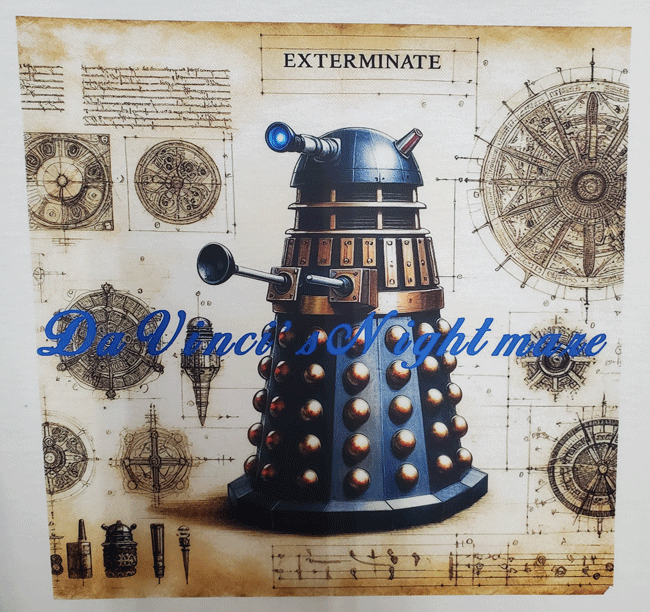 (image for) Davinci's Nightmare [Dalek] Doctor Who T-Shirt