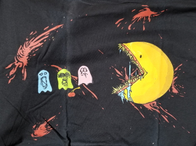 (image for) Pacman Devout T-Shirt - Click Image to Close