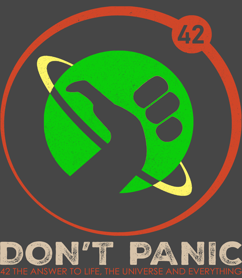 (image for) Don't Panic T-Shirt