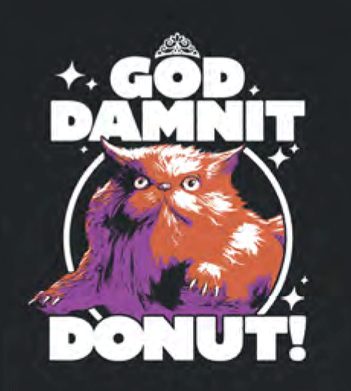 (image for) God Damn It Donut T-Shirt