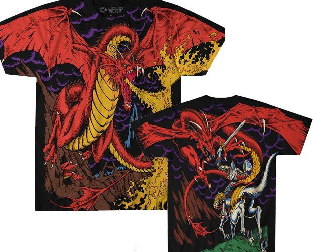 (image for) All Over Dragon T-Shirt
