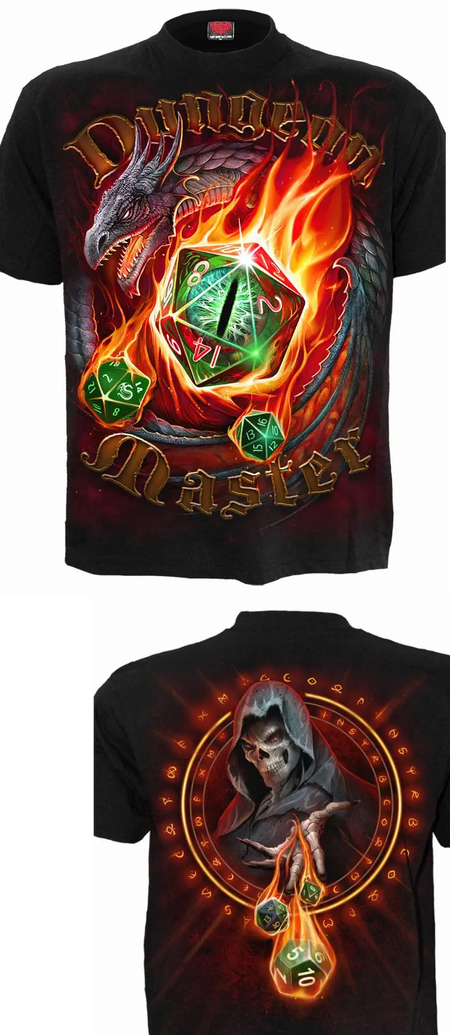 (image for) Dungeon Master Dragon's Eye T-Shirt - Click Image to Close