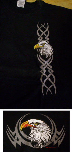 (image for) Tribal Eagle Shirt - Click Image to Close
