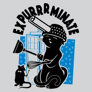 (image for) Expurrminate T-shirt - Click Image to Close