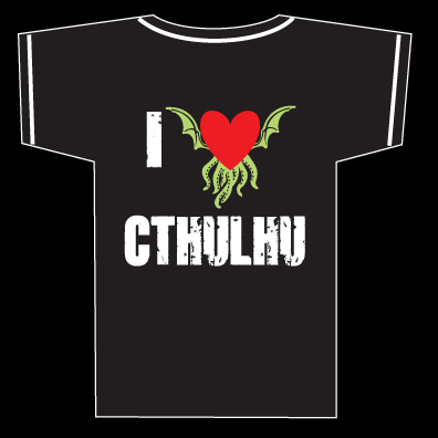 (image for) I Love Cthulhu Shirt - Click Image to Close