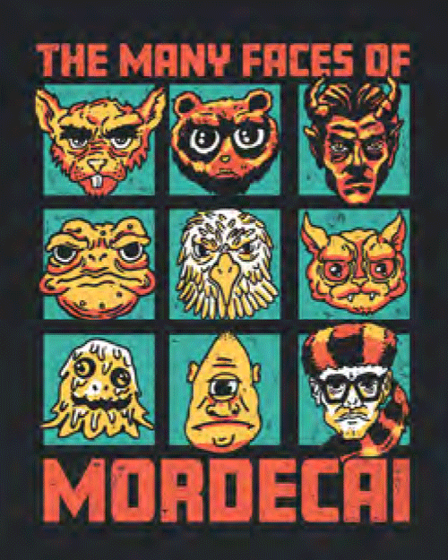 (image for) Faces of Mordecai T-Shirt