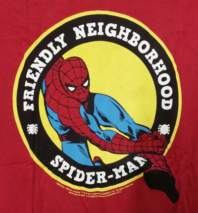 (image for) Friendly Neighborhood Spiderman T-Shirt - Click Image to Close